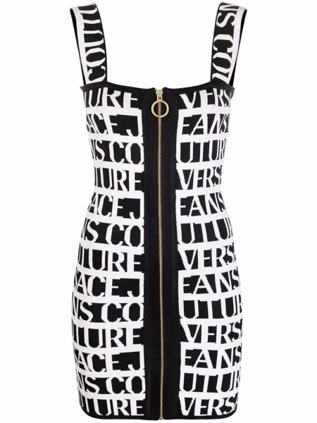 Versace Jeans Couture платье с логотипом