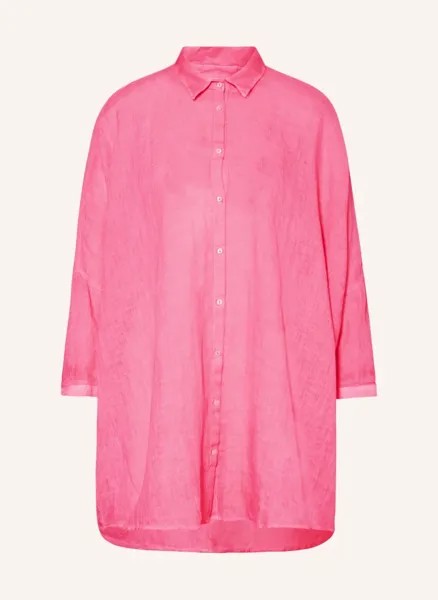 Льняное пляжное платье 120%Lino, розовый