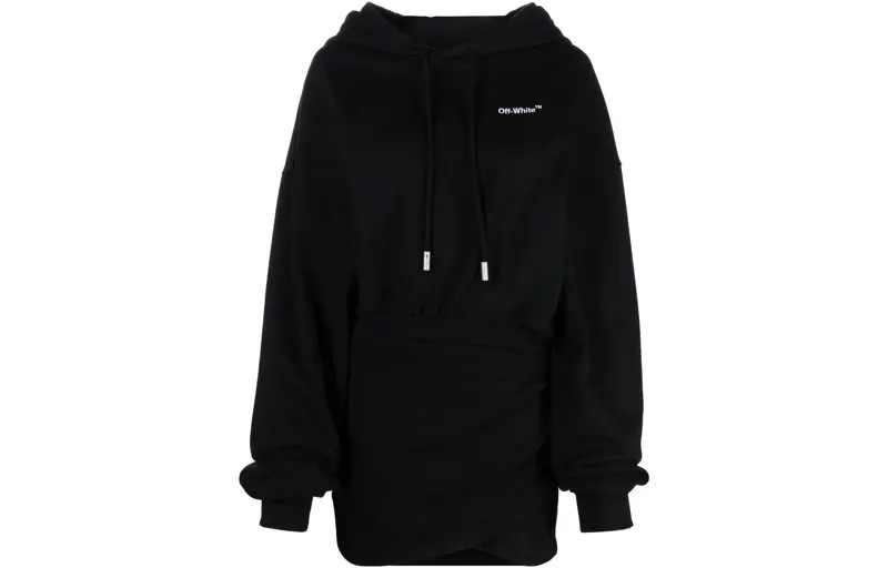 OFF-WHITE Женская толстовка, цвет Black