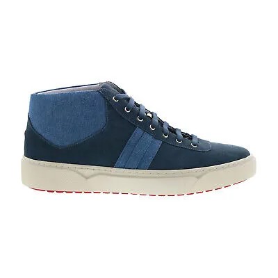 TCG Annecy TCG-AW19-ANN-NVD Мужские синие замшевые кроссовки на шнуровке Lifestyle Обувь