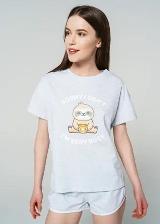 Пижама женская ТВОЕ 77288 голубая XS