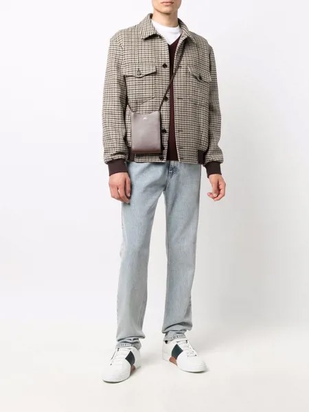Cenere GB V-neck rib-trimmed jumper