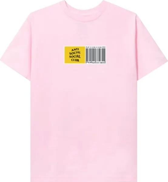 Футболка Anti Social Social Club Baguette Tee (Japan Exclusive) 'Pink', розовый