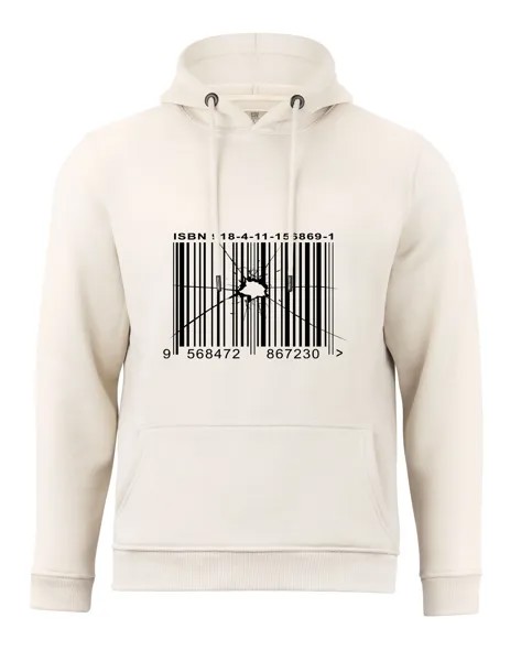 Толстовка Cotton Prime Kapuzen Barcode Out of Order, песочный