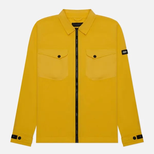 Мужская куртка ветровка Peaceful Hooligan Reflex Overshirt жёлтый, Размер L