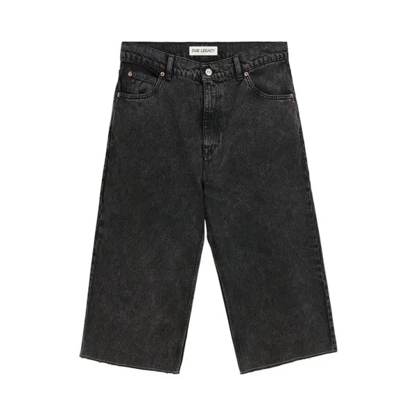 Джинсы Our Legacy 5 Pocket Capri Cut Jean, черный