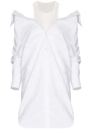 Alexander Wang многослойное платье-рубашка