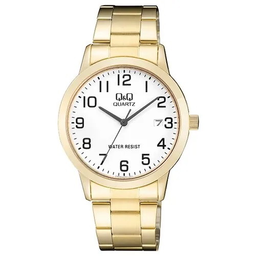 Наручные часы Q&Q A462-004, белый, золотой