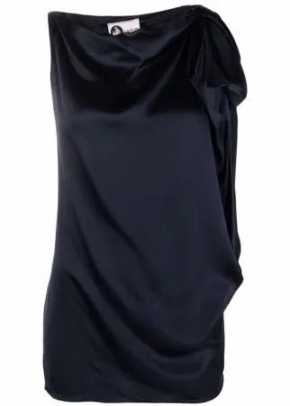 LANVIN Pre-Owned драпированный топ 2000-х годов