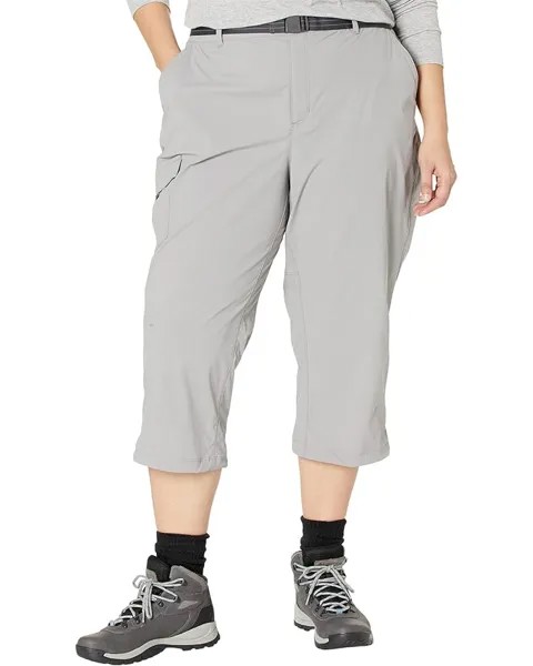 Брюки L.L.Bean Plus Size Tropicwear Capri, цвет Frost Gray