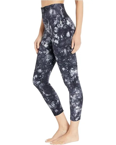 Брюки FP Movement Good Karma Tie-Dye Leggings, черный