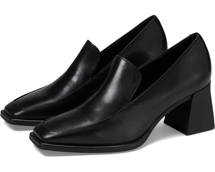 Лоферы Vagabond Shoemakers Hedda Leather Heeled Loafer, черный