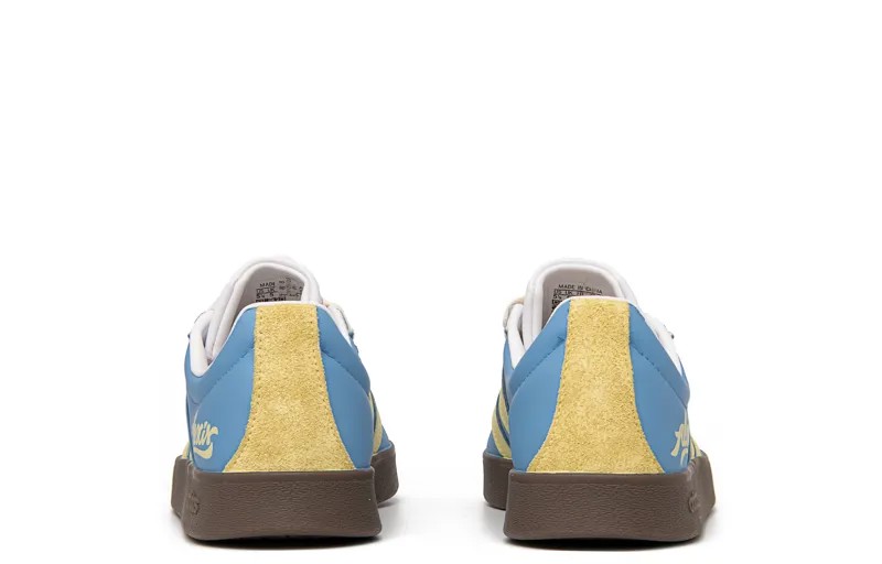 Кроссовки adidas neo Vl Court Skateboarding Shoes Unisex Low-top Yellow/blue, синий/желтый