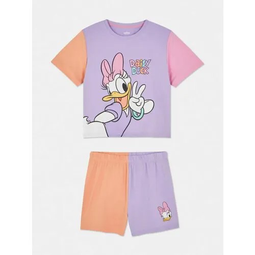 Пижама  Disney, размер 146, оранжевый