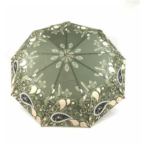 Смарт-зонт полуавтомат, зеленый