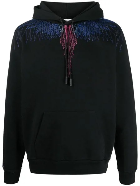 Marcelo Burlon County of Milan худи с принтом Bezier Wings