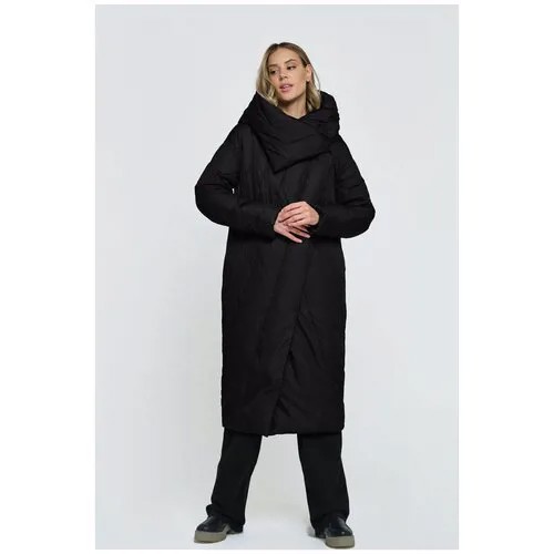 Утепленное пальто-одеяло T4F W3649.58 (210-1) Черный 50