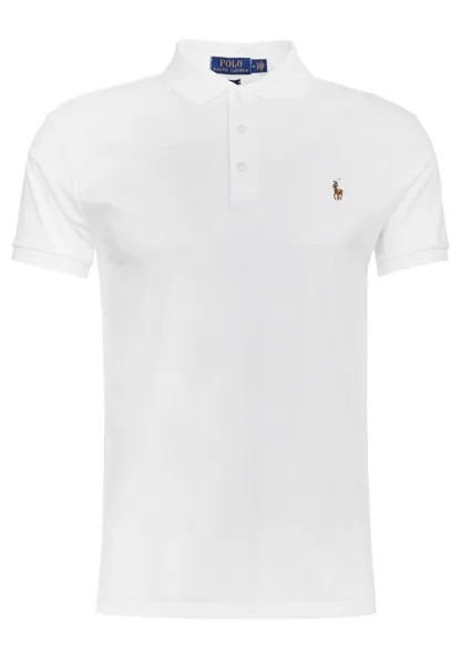 Поло ФУТБОЛКА ПОЛО SLIM FIT SOFT-TOUCH Polo Ralph Lauren, белый