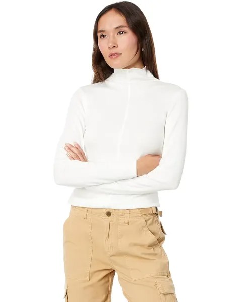 Свитер Sanctuary Soft Mock Rib Knit, цвет White Sand