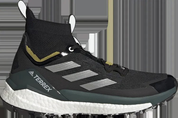 Ботинки Adidas And Wander x Terrex Free Hiker 2 'Black Pulse Olive', черный