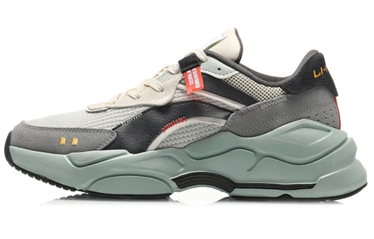LINING Candle Dragon Lifestyle Shoes Men Low-top Gray/Black