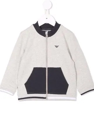 Emporio Armani Kids colour-block track jacket