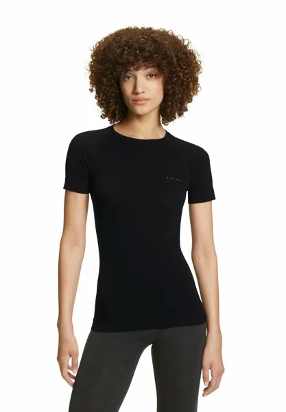 Базовая футболка WOOL-TECH LIGHT FUNCTIONAL UNDERWEAR FOR WARM TO COLD CONDITIONS FALKE, цвет black