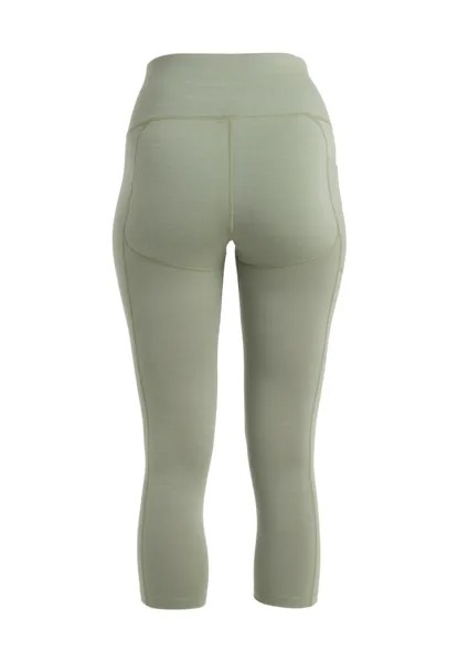 Спортивные брюки 3/4 MERINO 260 MID WEIGHT FASTRAY HIGH RISE 3/4 Icebreaker, цвет Light Green