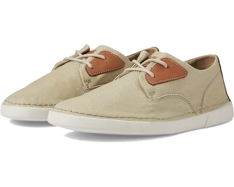 Кроссовки Clarks Gereld Tie, цвет Sand Textile