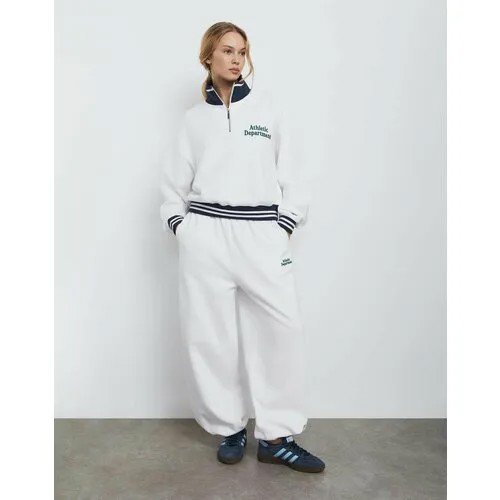 Брюки спортивные Gloria Jeans, размер M/170 (44-46), белый