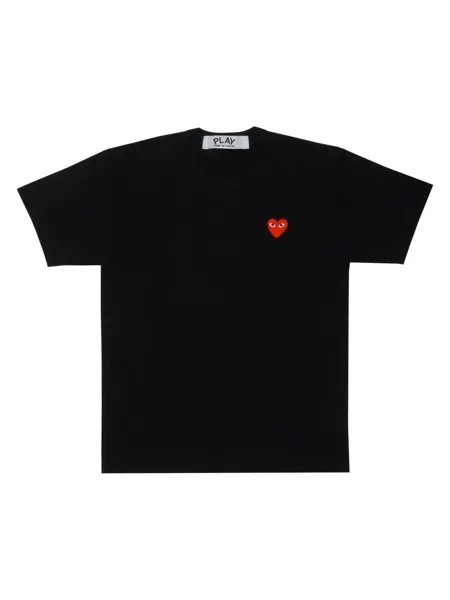 Классическая футболка с сердечком Comme des Garçons PLAY, черный