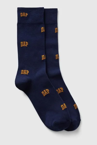 Носки с логотипом Dapper dan для взрослых Gap, синий