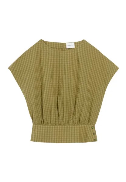 Блузка Ajouré Froncé Claudie Pierlot, хаки