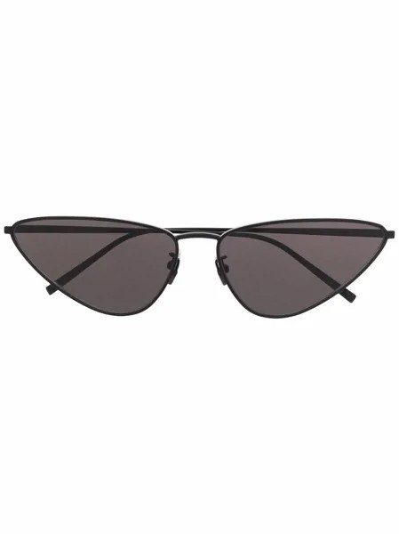 Saint Laurent Eyewear солнцезащитные очки в оправе 'кошачий глаз'