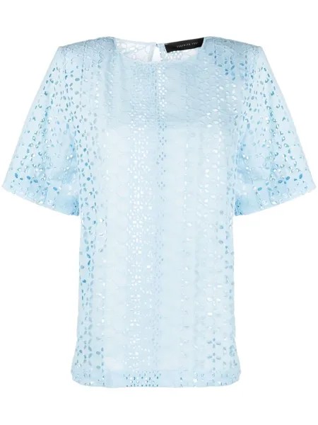Federica Tosi блузка с английской вышивкой