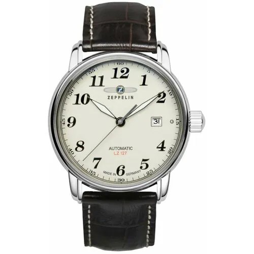 Наручные часы Zeppelin Часы наручные Zeppelin LZ127 7656-5, бежевый, белый