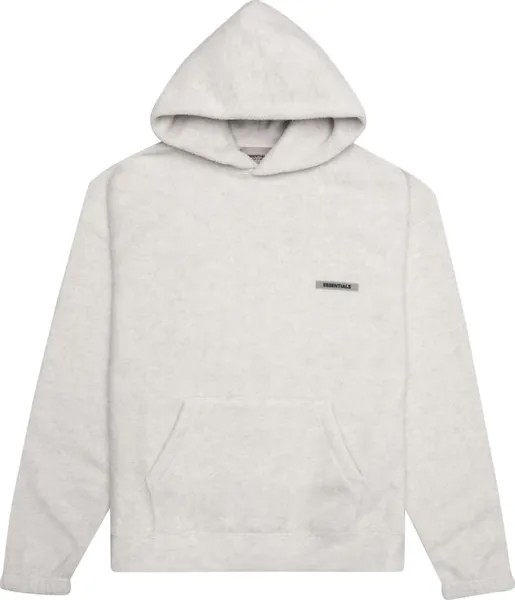 Худи Fear of God Essentials Polar Fleece Hoodie 'Oatmeal', серый