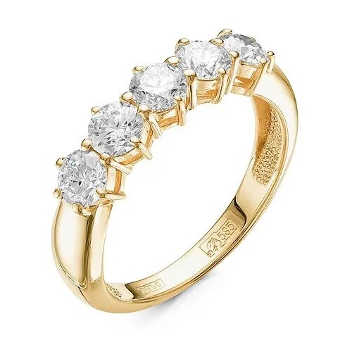 Кольцо Бриллианты Костромы, белое золото, 585 проба, бриллиант, размер 17.5, белый