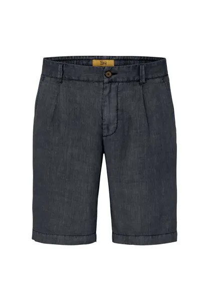 Легкие шорты современного кроя из льна MAUI 2 S4 JACKETS, темно-синий