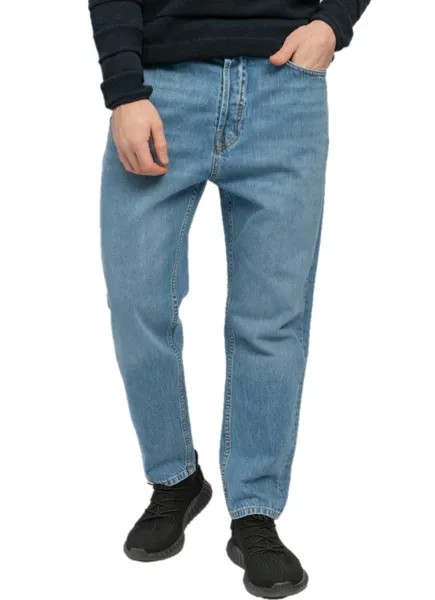 Джинсы мужские Lee cooper Men Relaxed Tapered Jeans синие 38/32