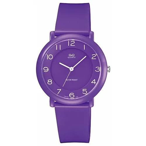 Наручные часы Q&Q Superior, мультиколор, фиолетовый
