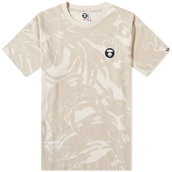 Футболка AAPE Now Camo Badge Tee