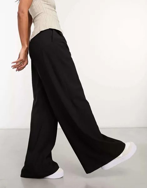 Черные широкие брюки на заказ Closet London