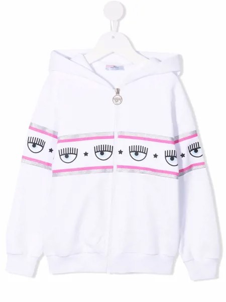 Chiara Ferragni Kids худи с логотипом