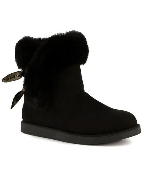 Женские ботинки без застежек King 2 для холодной погоды Juicy Couture, цвет Black