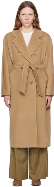 Светло-коричневое пальто «Мадам» Max Mara
