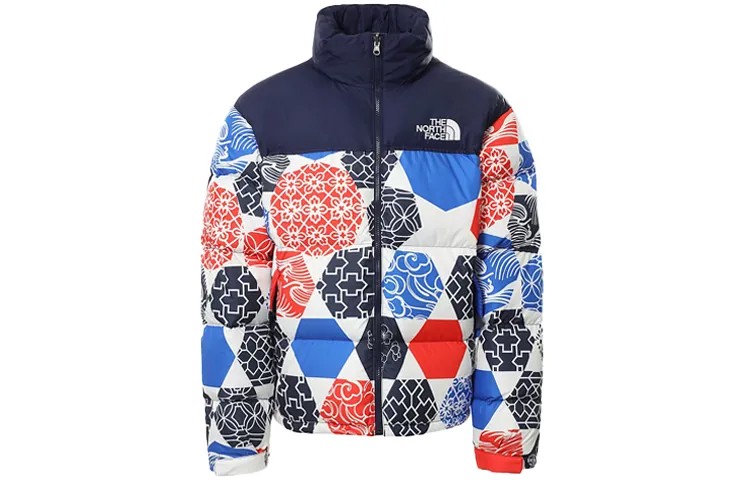 THE NORTH FACE Мужской пуховик, Многоцветный