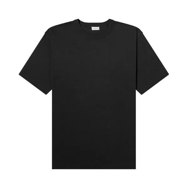 Футболка Dries Van Noten Medium Fitted T-Shirt, черный