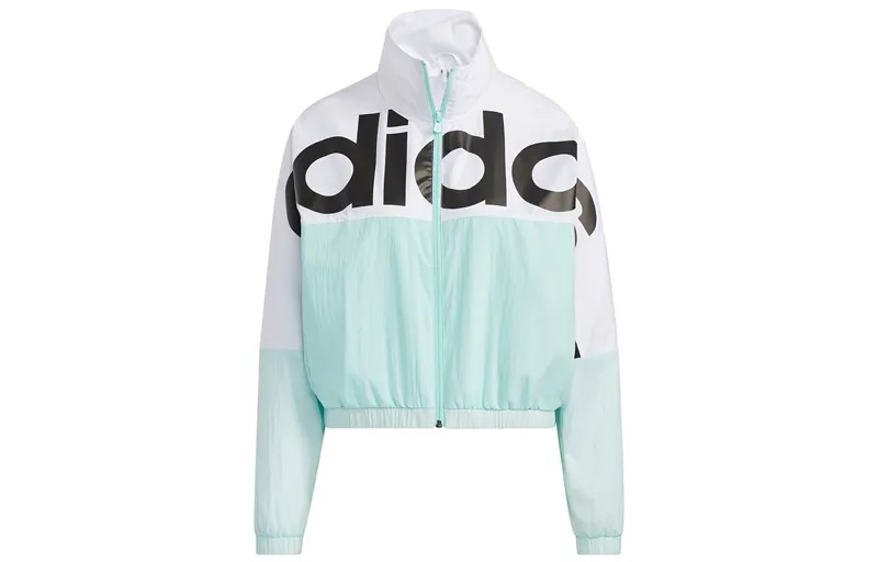 Куртка женская прозрачная мятно-зеленая Adidas Neo