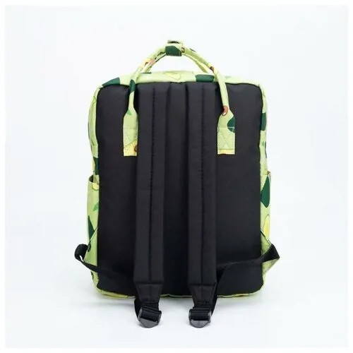 ZAIN Рюкзак-сумка, отдел на молнии, наружный карман, цвет зелёный, «Авокадо»